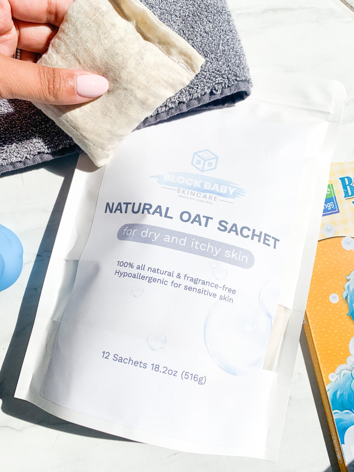 Natural Oat Sachets 516g